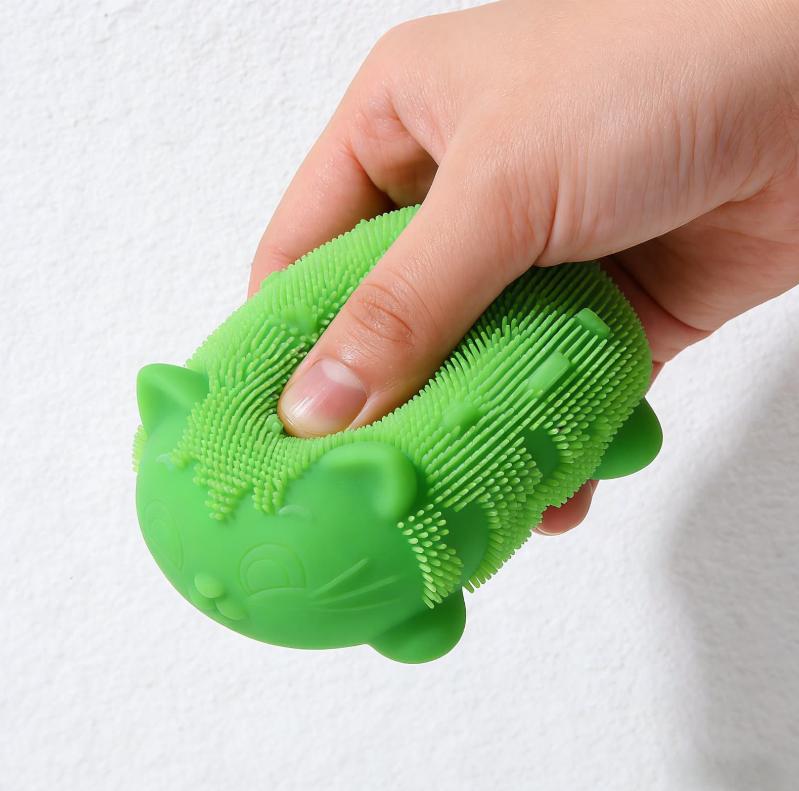 NeeDoh Cute Pet Squeeze Cat-Shaped Stress Relief Toy