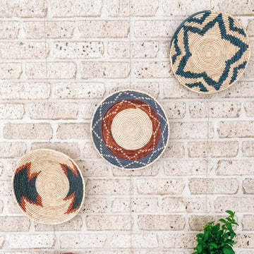 Handwoven Tribal Baskets - 3 Basket Bundle